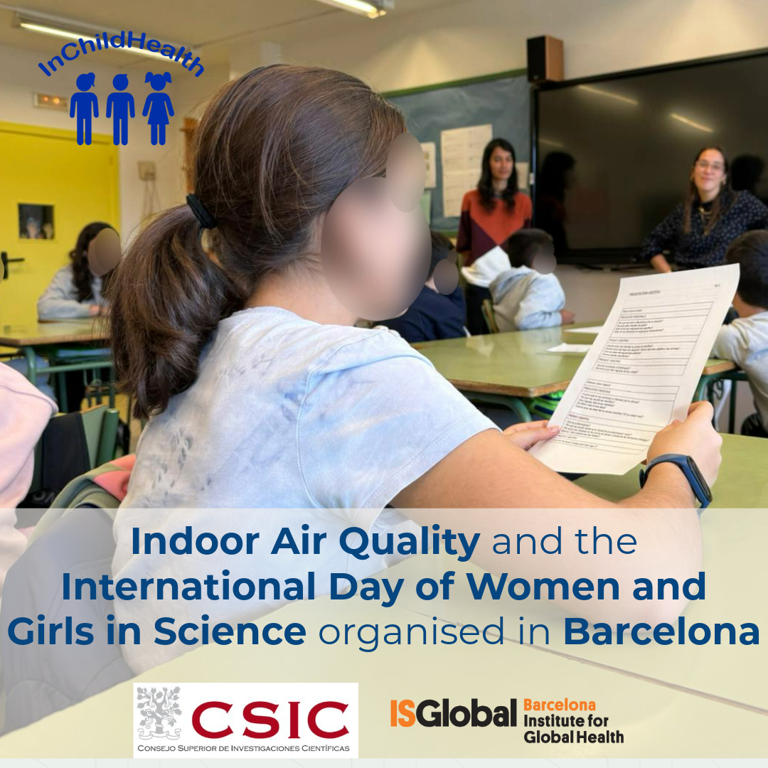 Featured image for “Indoor Air Quality and International Day of Women and Girls in Science organised in Barcelona”